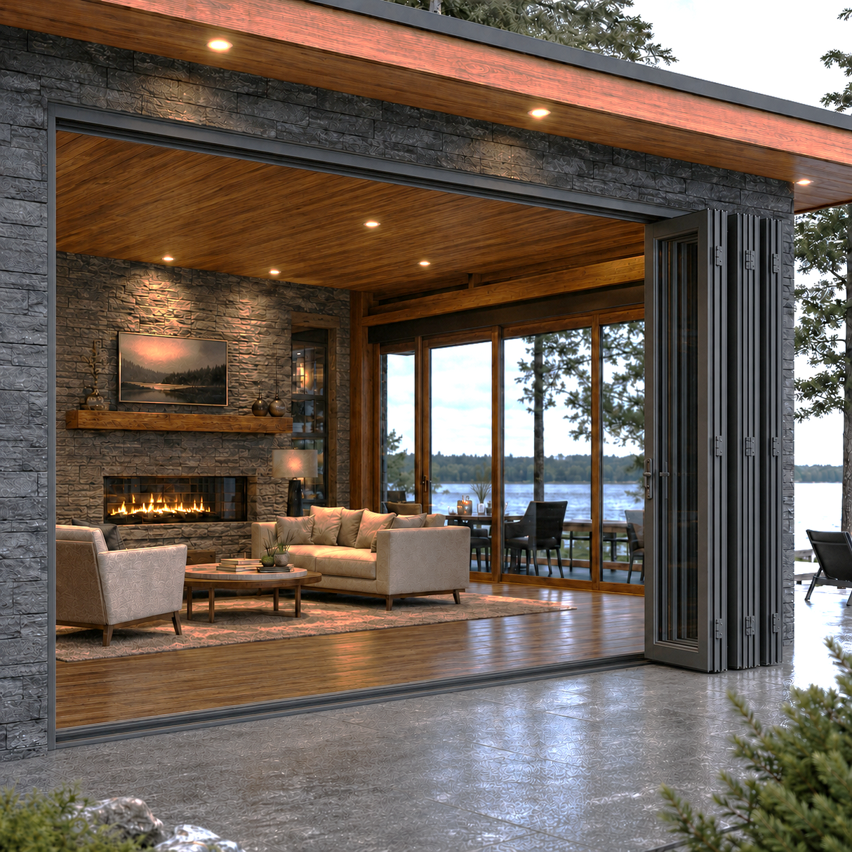 216" X 80" Grand Bifold Door