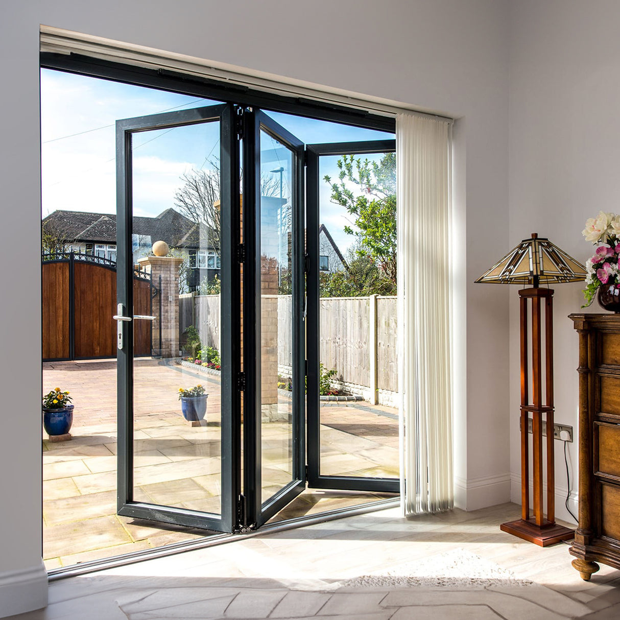 240" X 96" Grand Bifold Door With Single Access