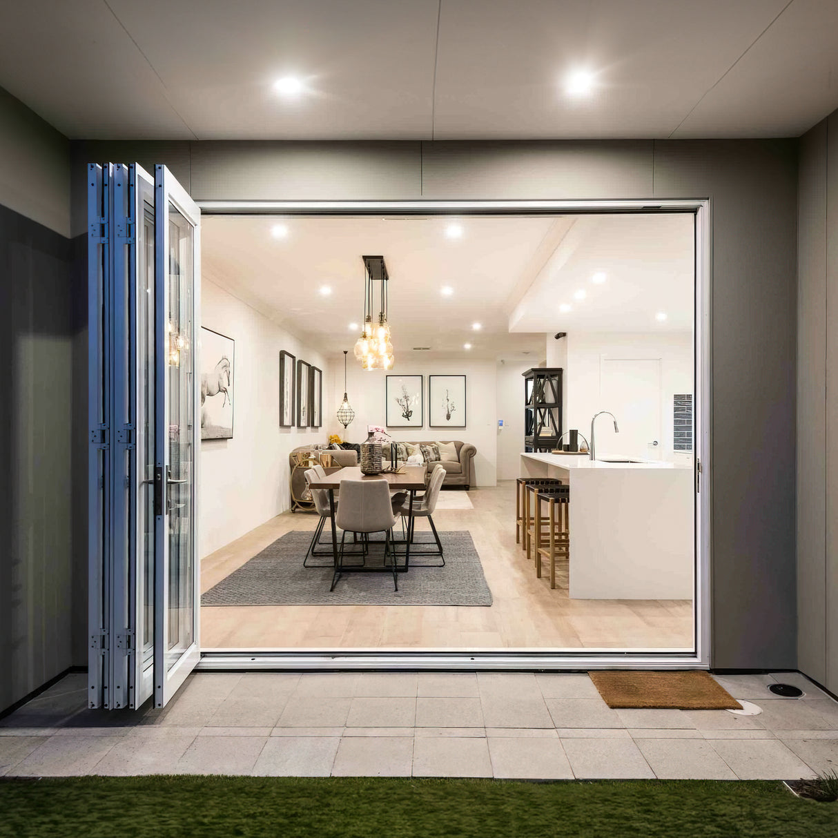 144" X 96" Grand Bifold Door With Single Access