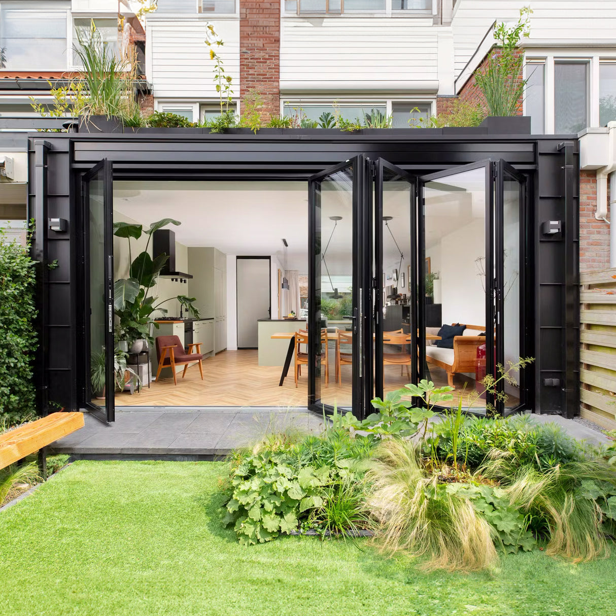 216" X 96" Grand Bifold Door With Single Access