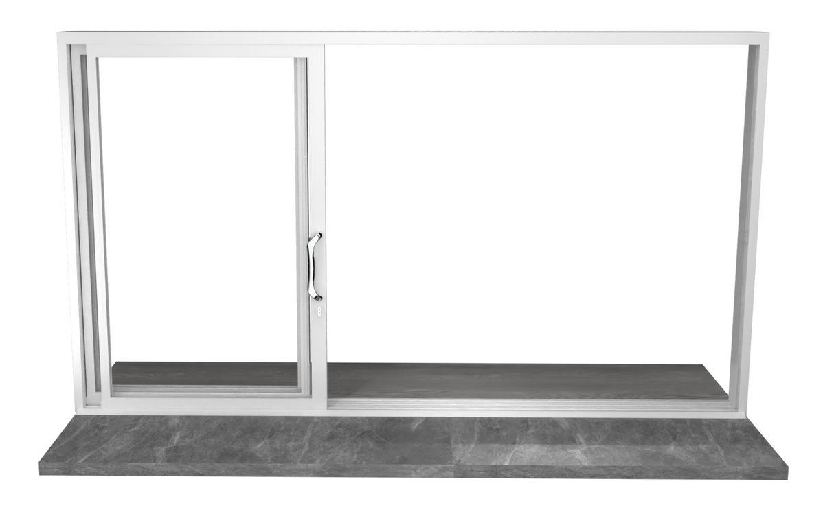120" x 96" Aluminum Sliding Door