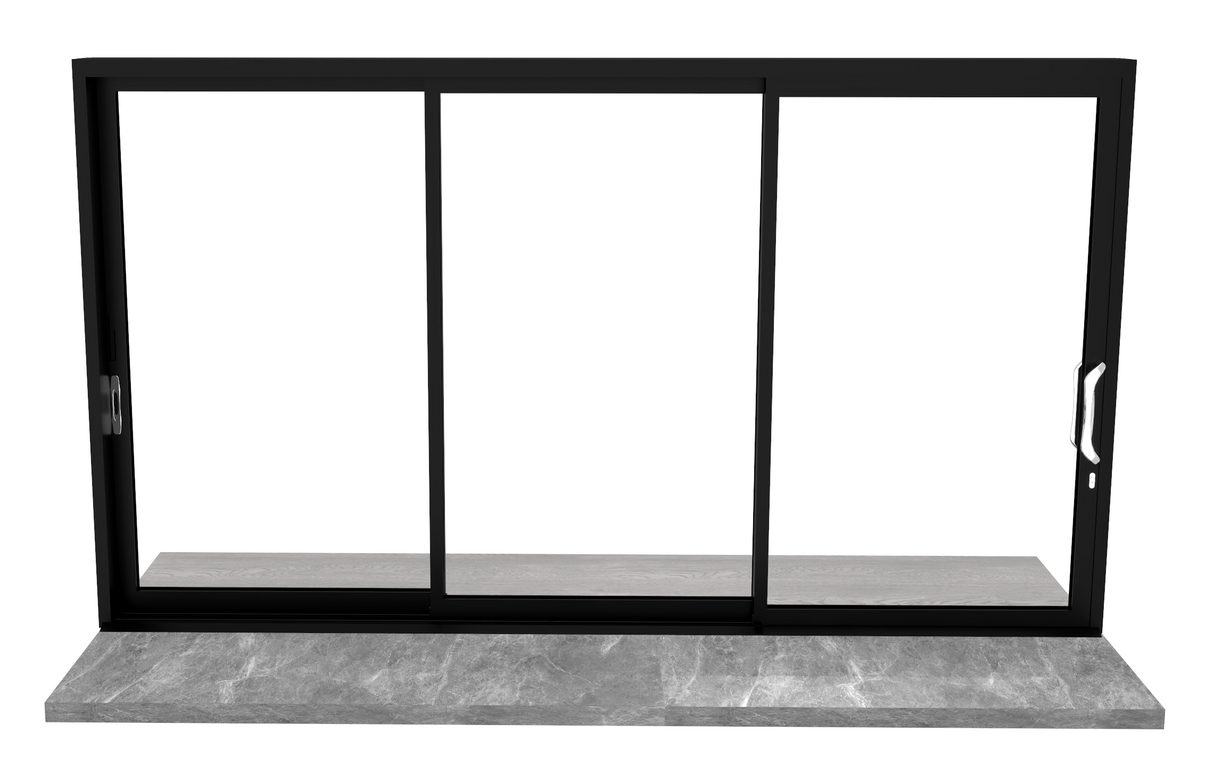 120" x 96" Aluminum Sliding Door