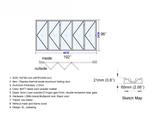 192" X 96" Grand Bifold Door