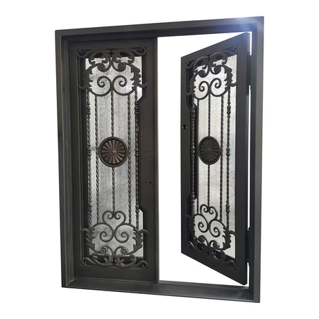 72" x 81" Iron Entry Door Model-115