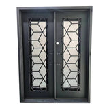 72" x 81" Iron Entry Door Model-134