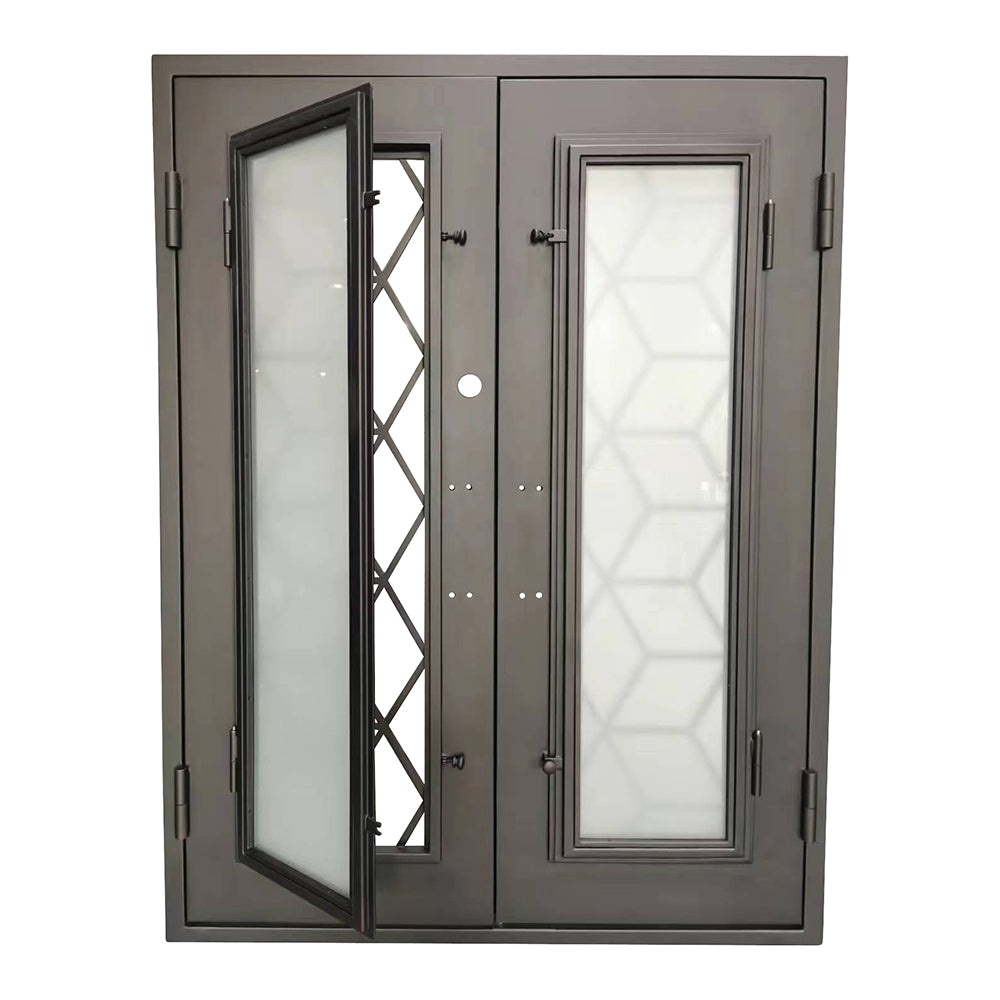 72" x 81" Iron Entry Door Model-134