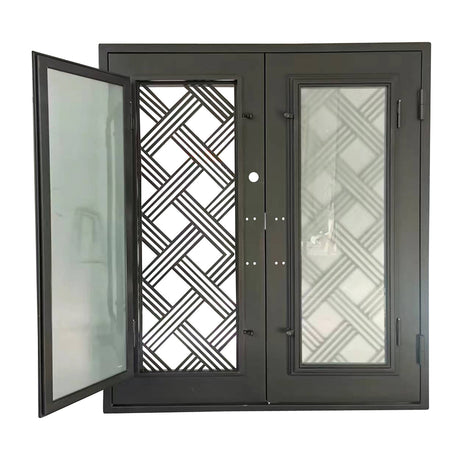 72" x 81" Iron Entry Door Model-131