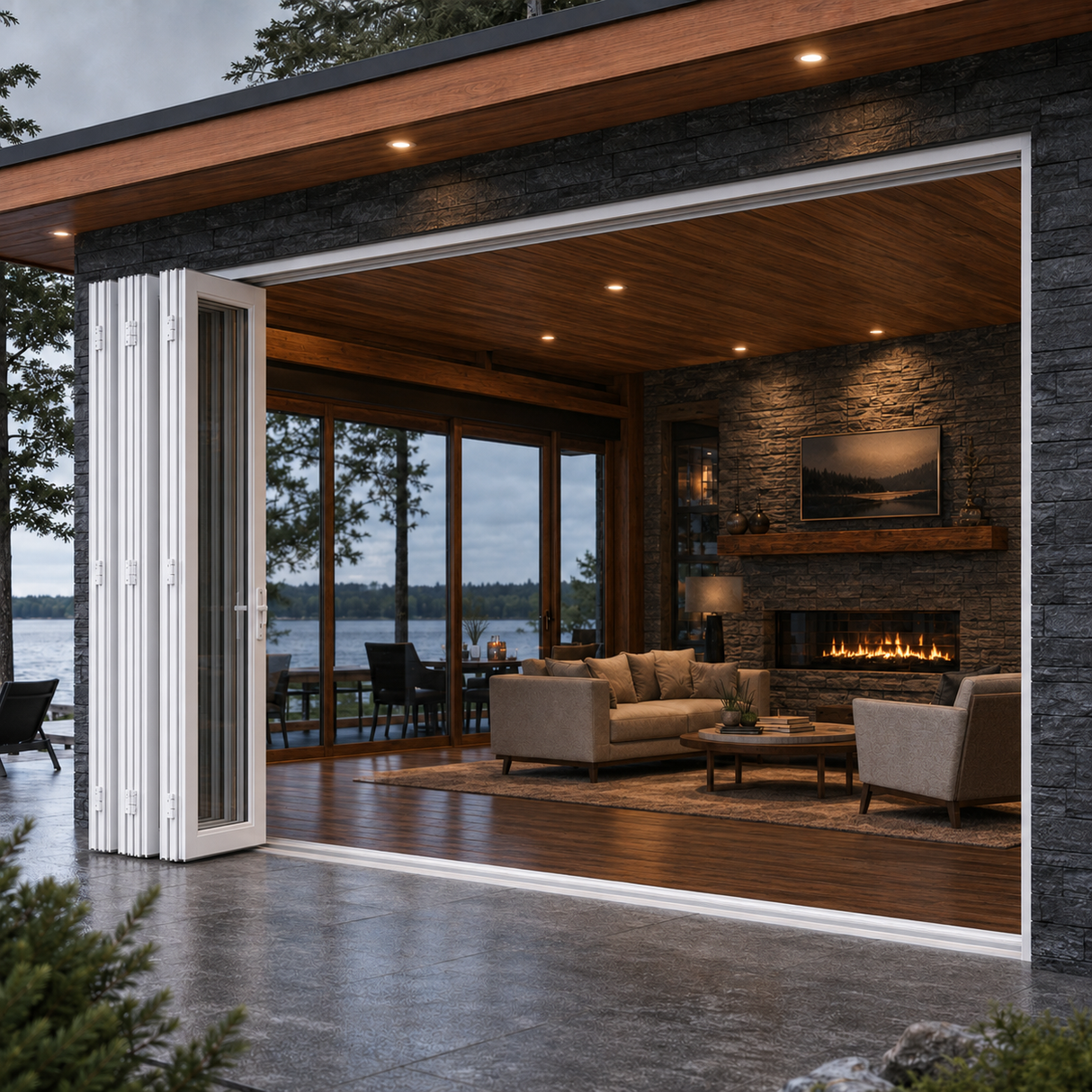 216" X 80" Grand Bifold Door