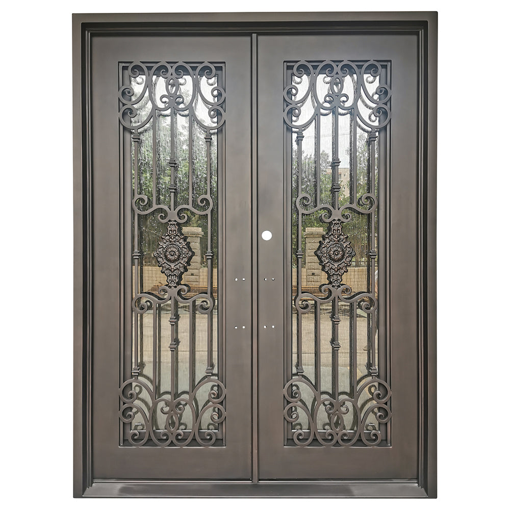 72" x 81" Iron Entry Door Model-07