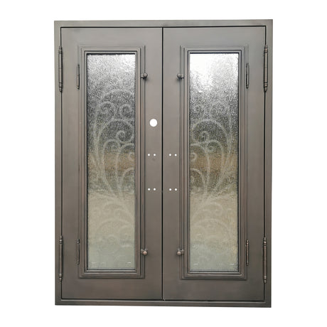 72" x 81" Iron Entry Door Model-108