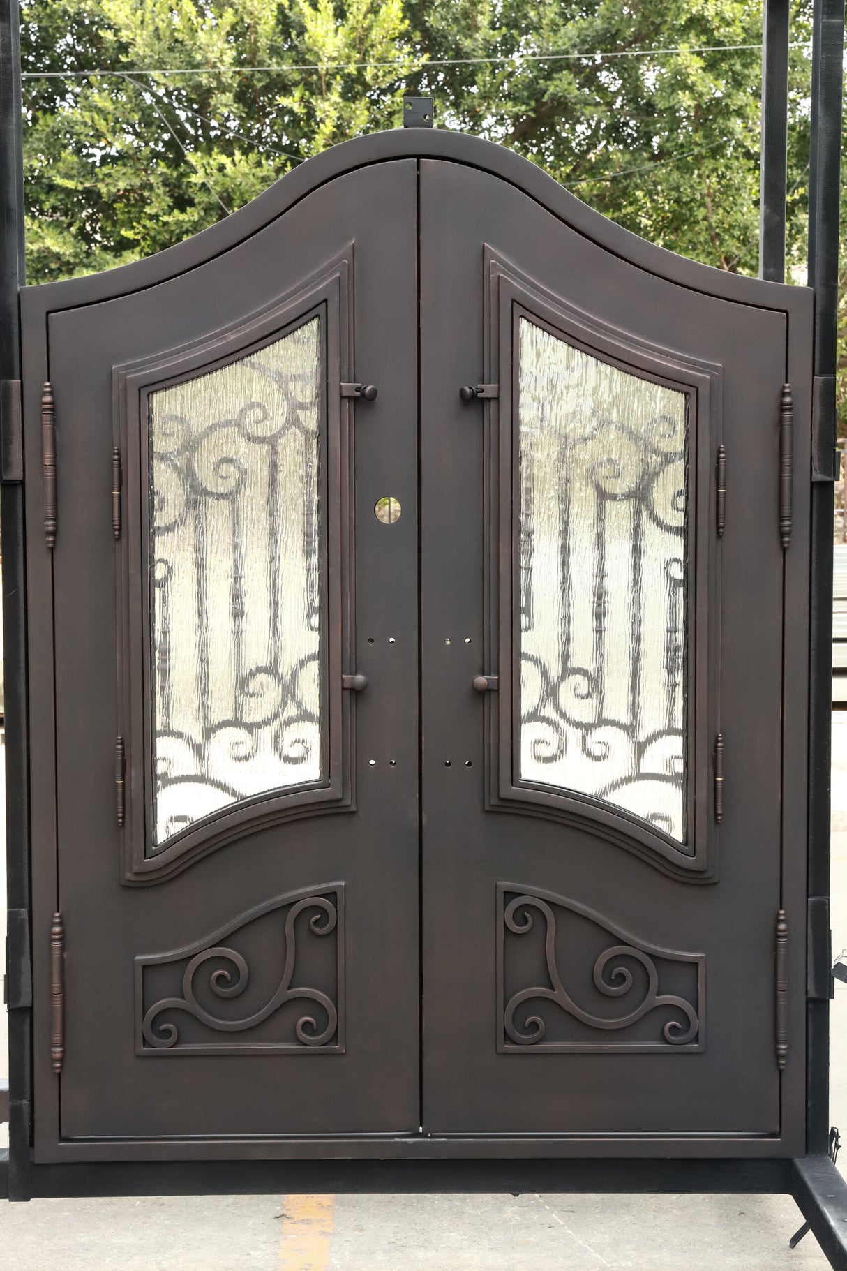 72" x 81" Iron Entry Door Model-60