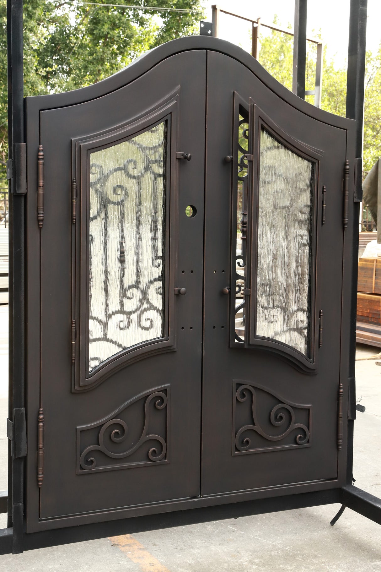 72" x 81" Iron Entry Door Model-60