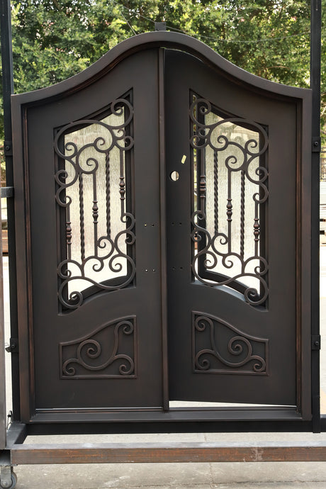 72" x 81" Iron Entry Door Model-60