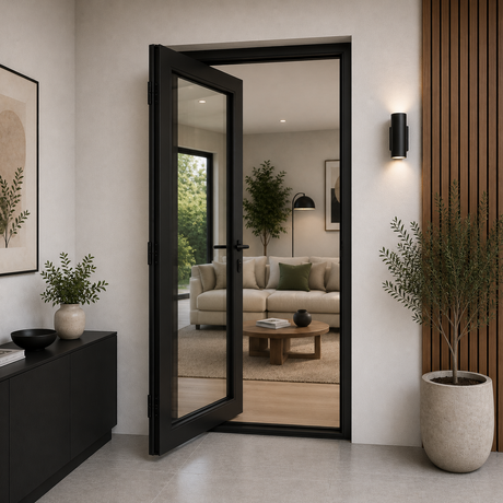 32" x 80" Aluminum French Door