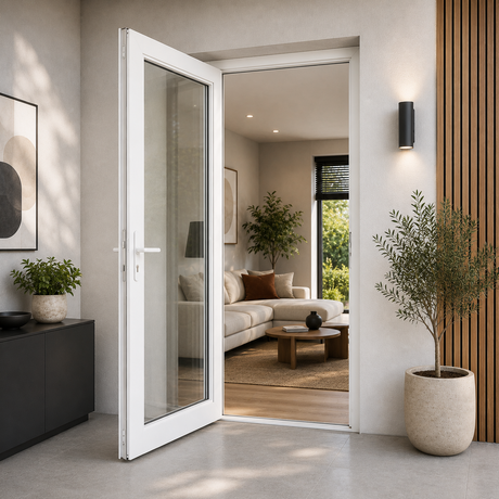 32" x 96" Aluminum French Door