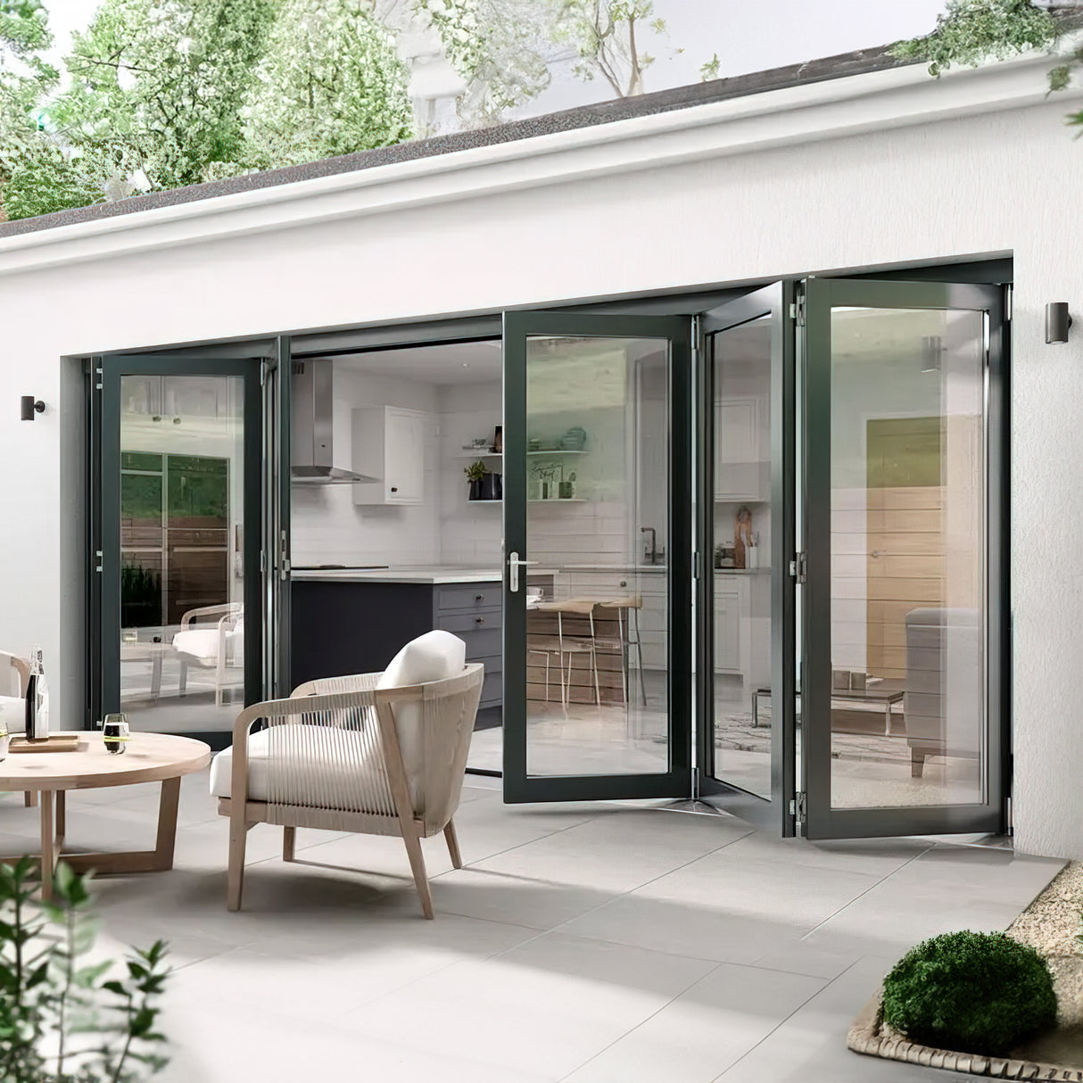 192" X 96" Grand Bifold Door