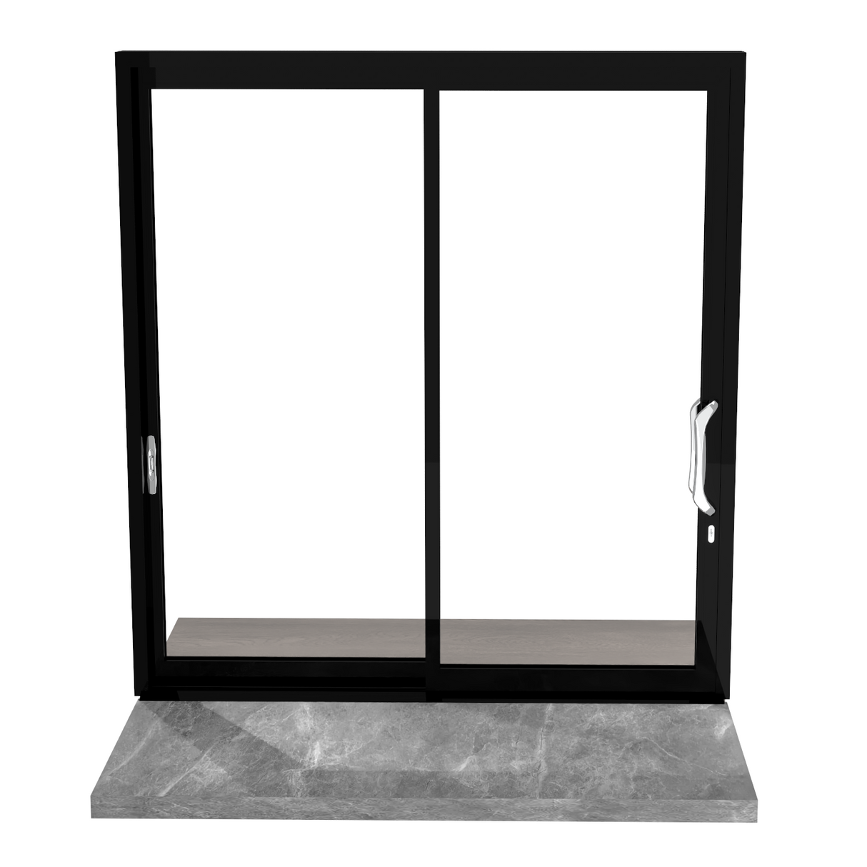 96" x 96" Aluminum Sliding Door