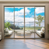 96" x 96" Aluminum Sliding Door