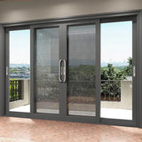 60" x 80" Aluminum Sliding Door